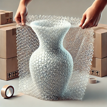 Cohesive Bubble Wrap - Cold Seal Bubble Wrap