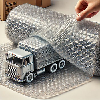 Cohesive Bubble Wrap - Self Adhering